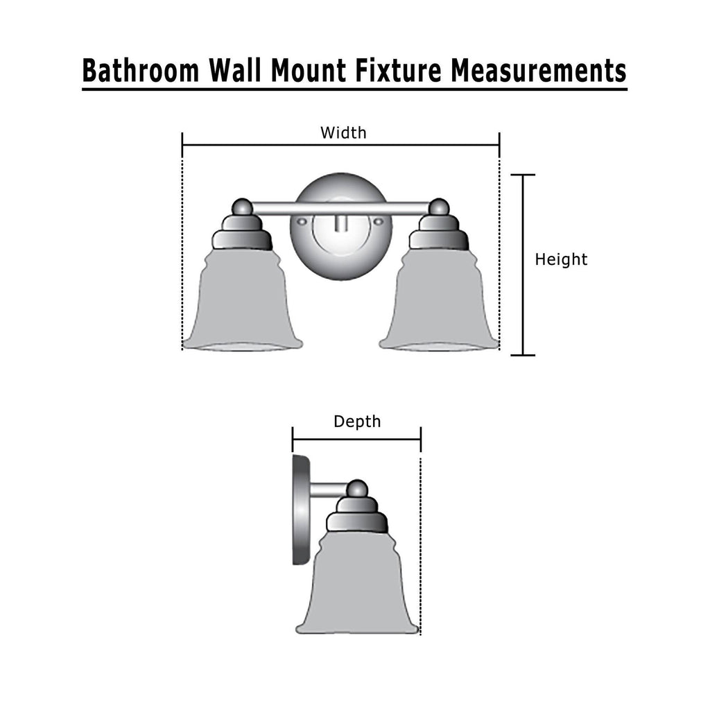 Oil Rubbed Bronze Metal Bathroom Vanity Wall Light Fixture C771