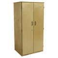Beige 2 Door Locking Classroom Cabinet K866
