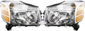 Headlight Assembly Pair for Nissan Titan Armada 2004-2007 H674
