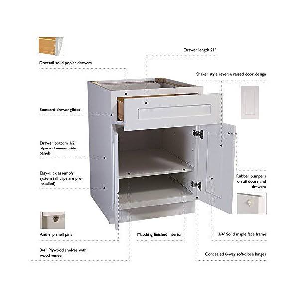 Espresso Double Door Kitchen Cabinet G49013