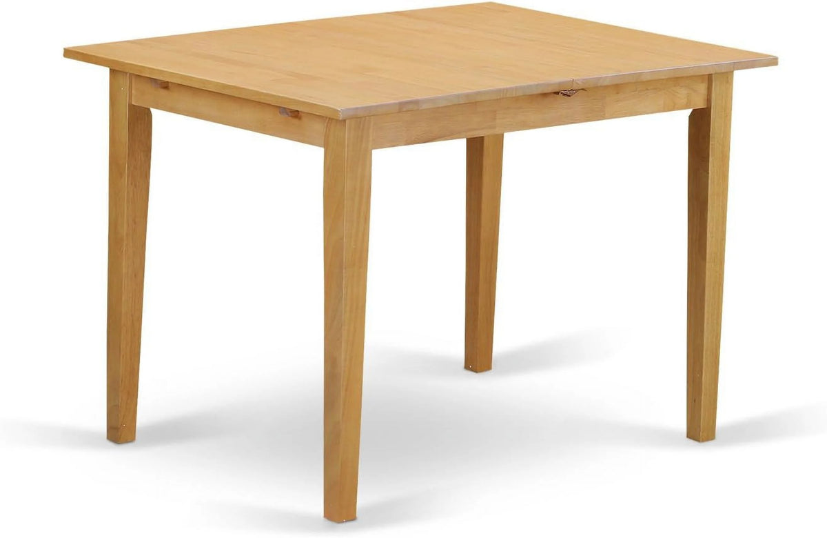 Solid Wood Rectangle Dining Table with Leaf D549743
