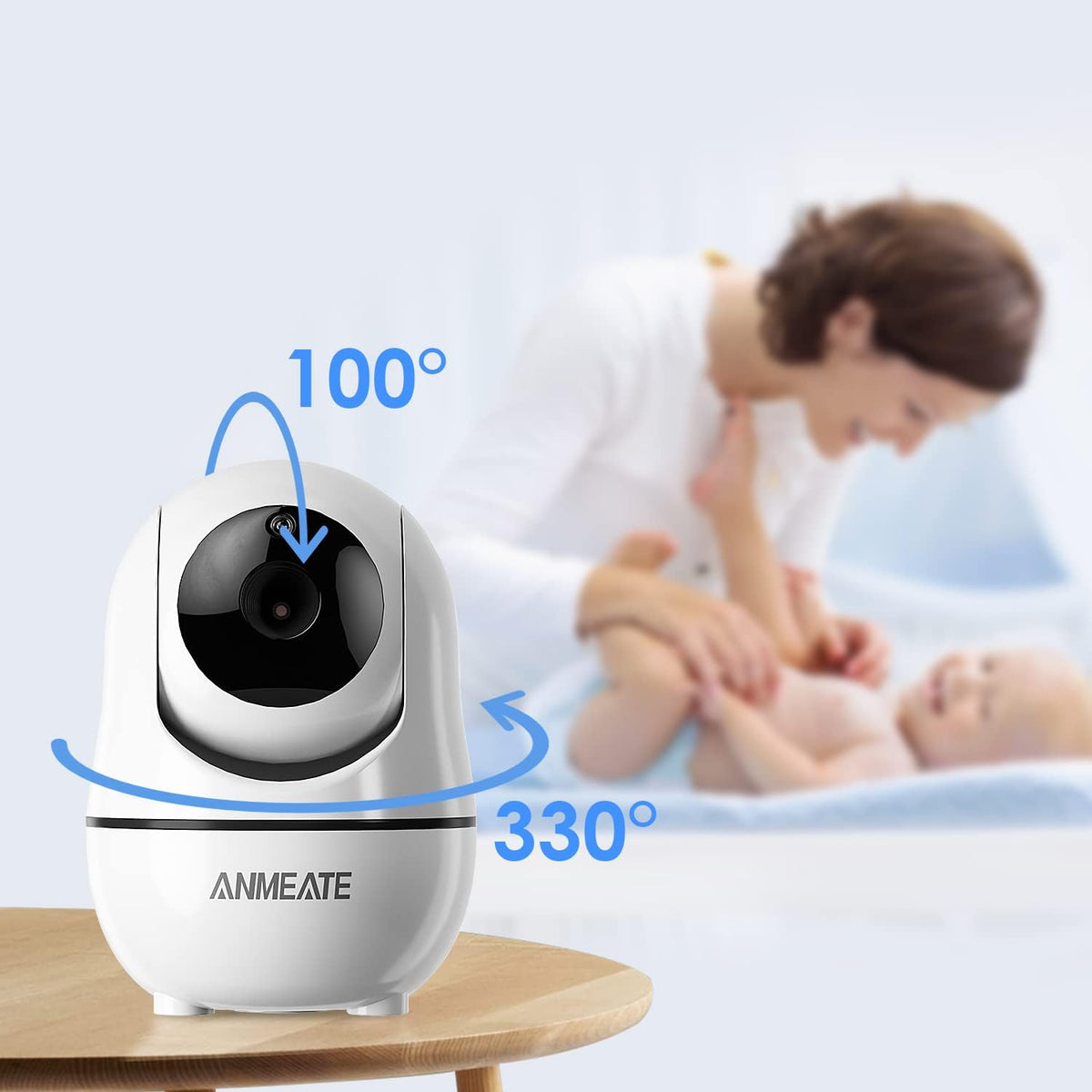 Baby Monitor with Camera and Audio, 3.5 inch LCD Display, Night Vision R569