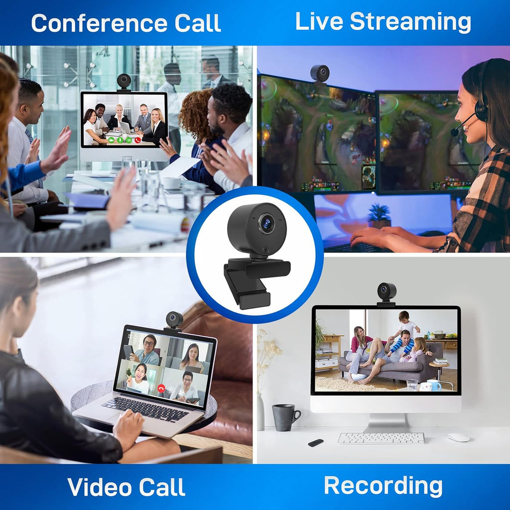 1080P 30FPS Webcam with Dual Microphone S233
