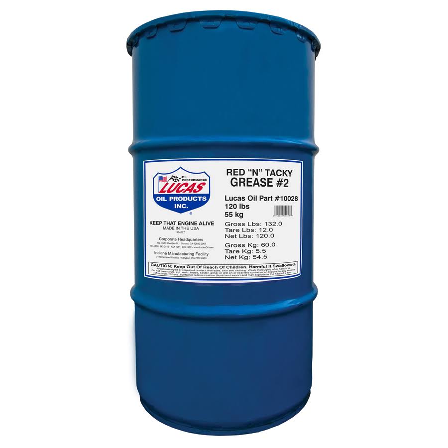 Red Tacky Grease 120lb Keg F803