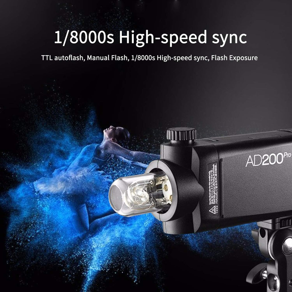 Pocket Flash Speedlite Monolight with 2900mAh Lithium Battery T841481