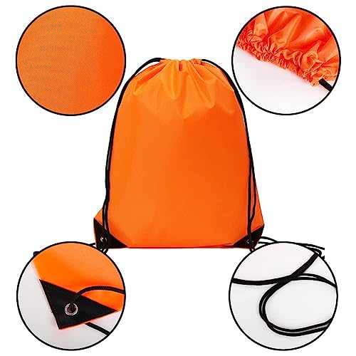 50 Pcs Drawstring Polyester Bags Y187299