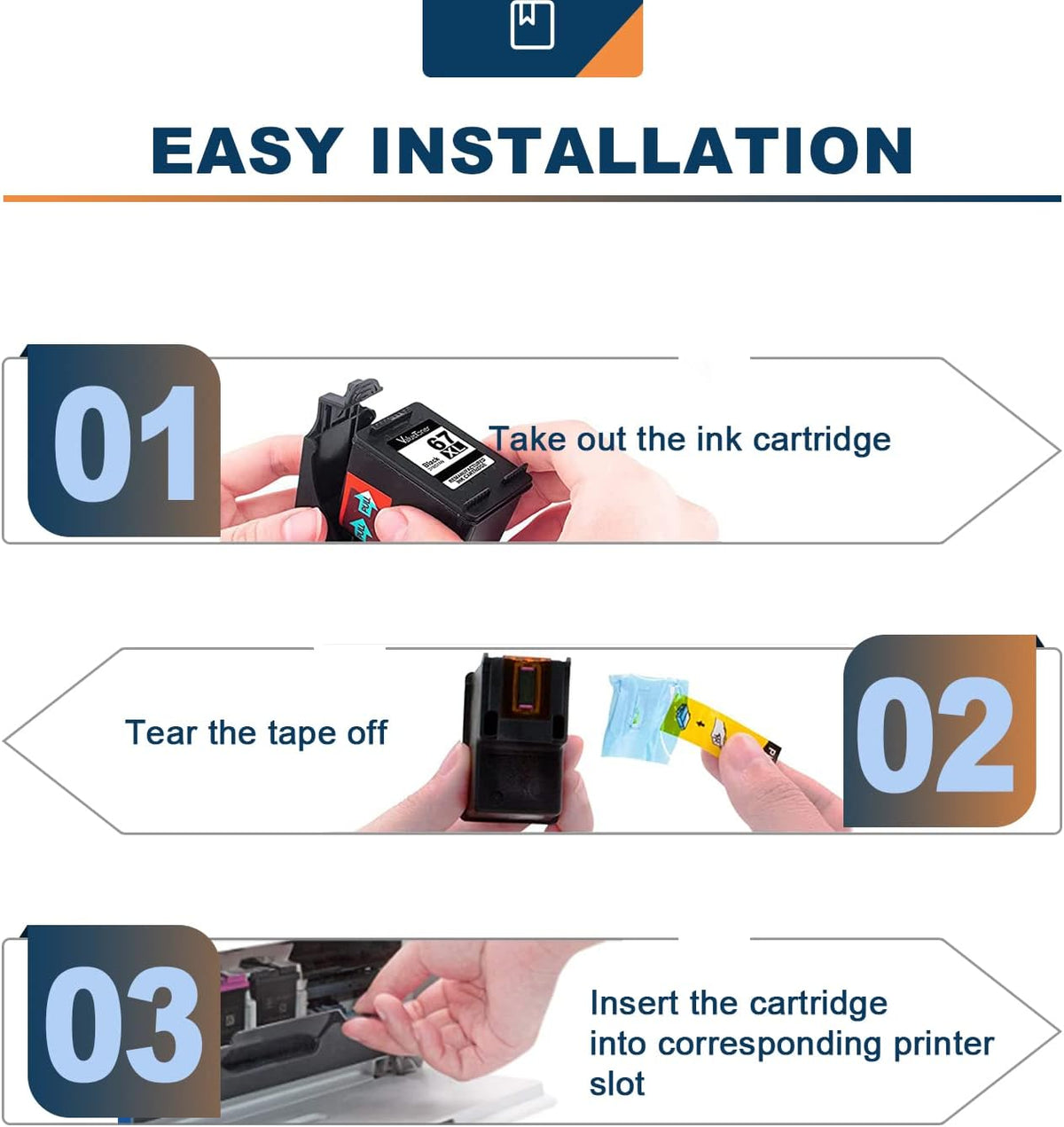 Black Ink Cartridge Combo Pack of 2 K98606